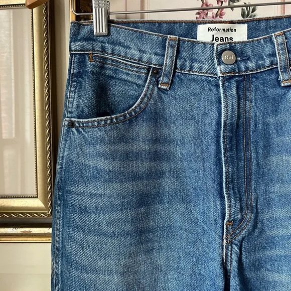 NWOT Reformation Star Jeans 27 - Picture 5 of 11